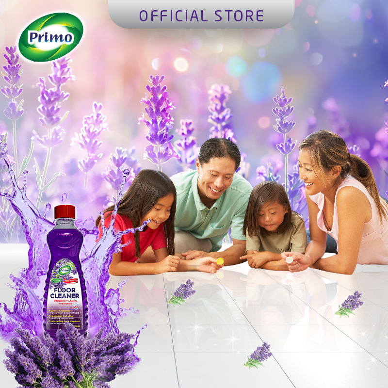 Floor Cleaner Lavender 750mL - Pembersih Lantai Anti Bakteri