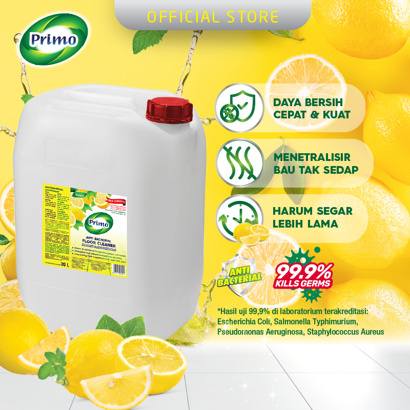 Floor Cleaner Lemon 20L - Pembersih Lantai Anti Bakteri