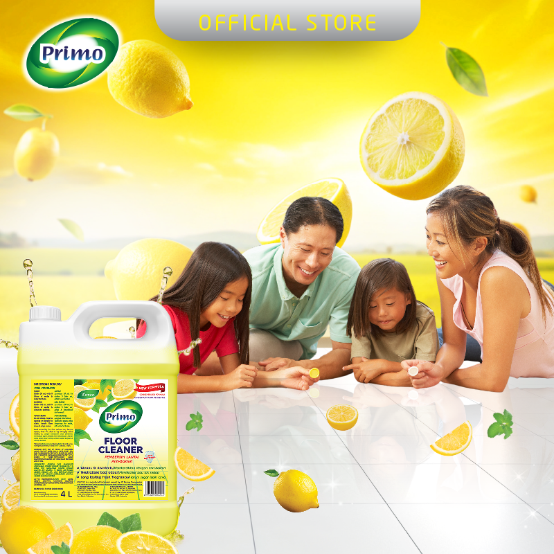 Floor Cleaner Lemon 20L - Pembersih Lantai Anti Bakteri