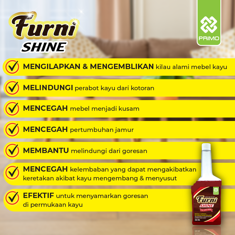 Furnishine Darkwood Oil 250mL - Furniture Polish Oil