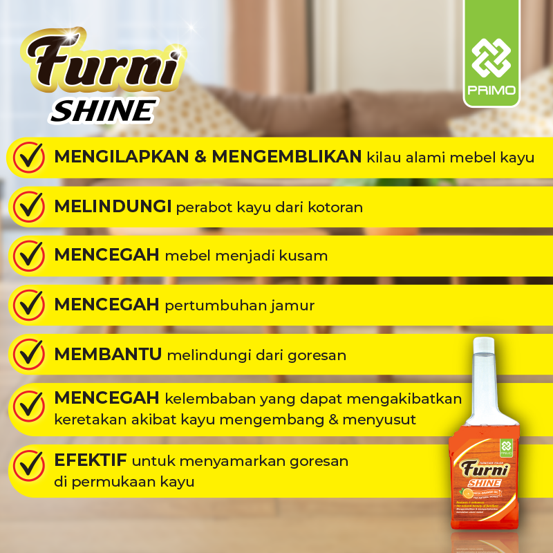 Furnishine Orange Oil 250mL - Furniture Polish Oil