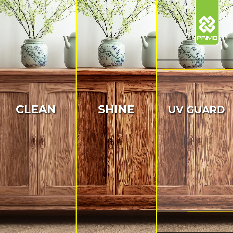 Furnishine 400mL - Pembersih & Pengkilap Furniture dengan Foam dan Antibacterial Disinfectant