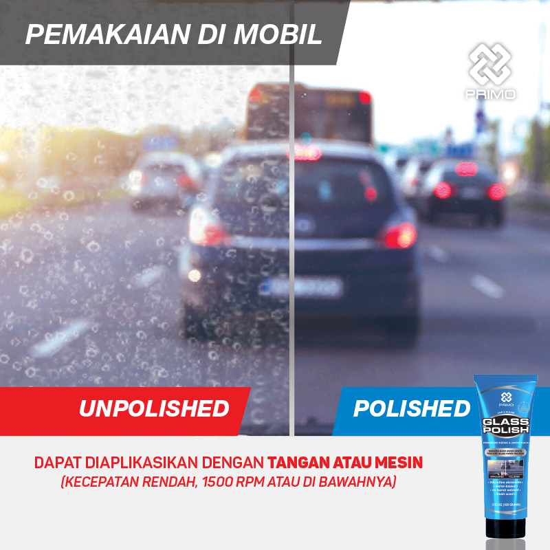 Glass Polish 320gr - Pembersih Kerak Jamur Kaca & Pengkilap Kaca