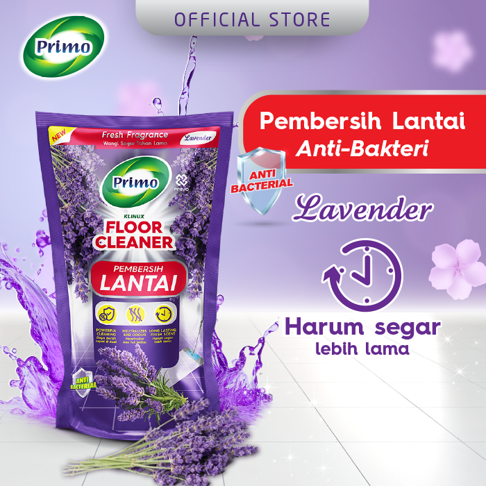 Floor Cleaner Lavender 12pcs x 700mL - Pembersih Lantai Anti Bakteri