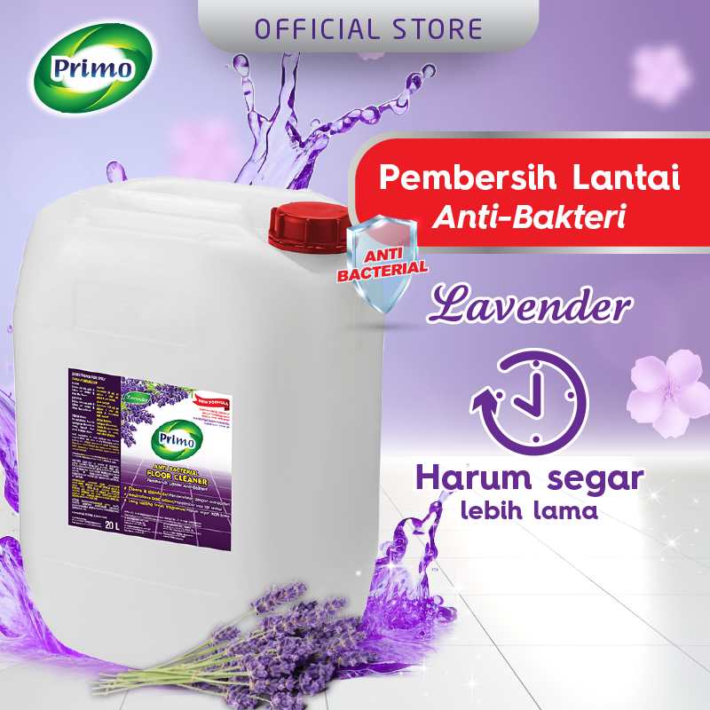 Floor Cleaner Lavender 20L - Pembersih Lantai Anti Bakteri