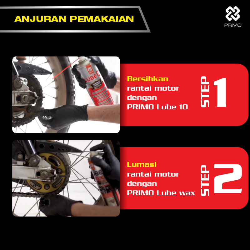 Lube Wax 150mL - Pelumas rantai dengan Lapisan Wax (Chain Lubricant With Wax)