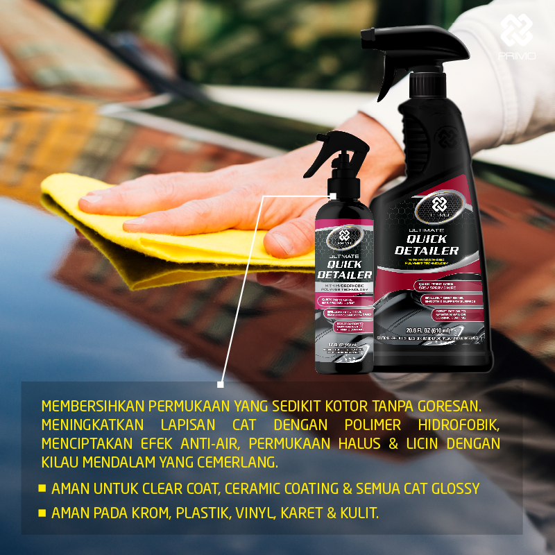 Quick Detailer 251mL - Quick Paint Care Spray & Wipe