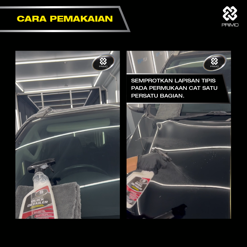 Quick Detailer 251mL - Quick Paint Care Spray & Wipe