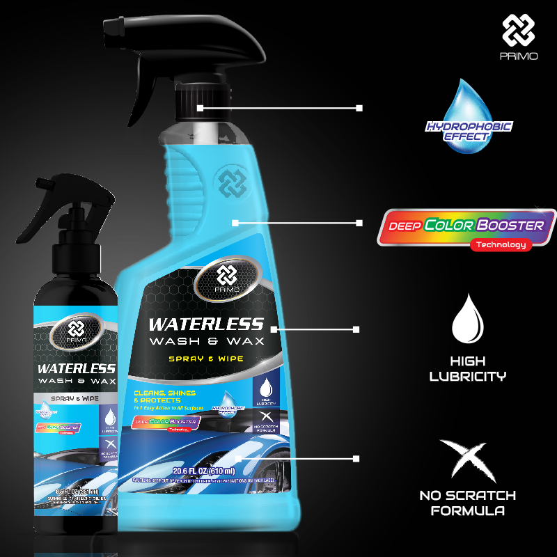 Waterless Wash & Wax Hydrophobic 251mL