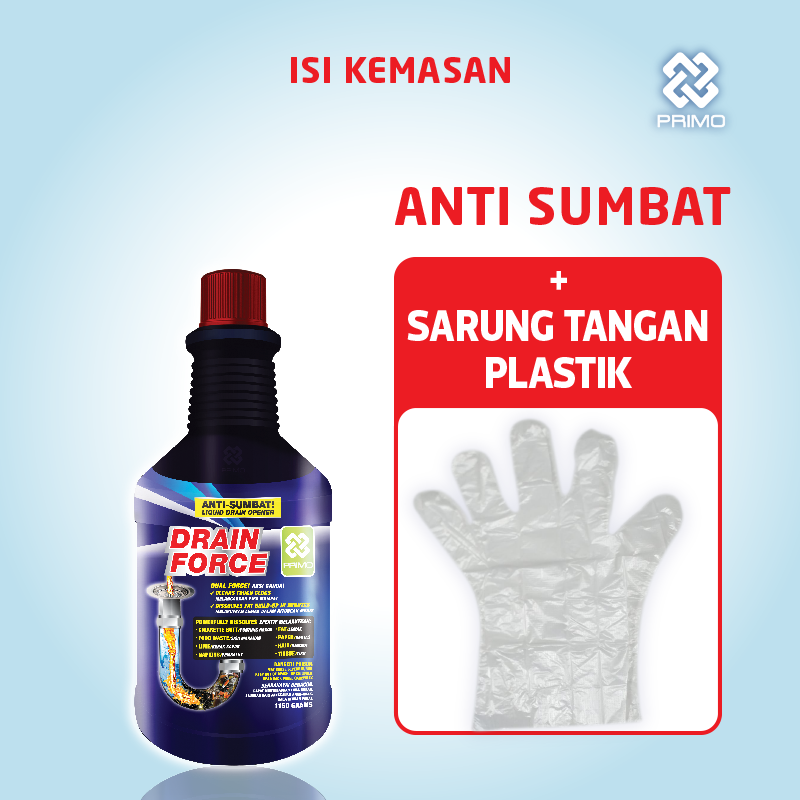 Drain Force 1150gr - Clogged Drain Unblocker