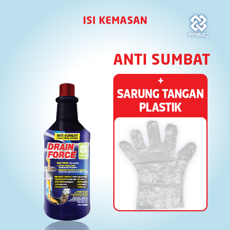 Drain Force 720gr - Anti Sumbat Saluran Mampet