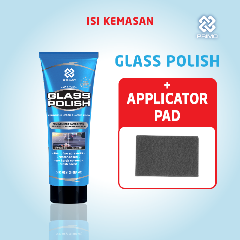 Glass Polish 100gr - Glass Water Spot Remover & Glass Polisher