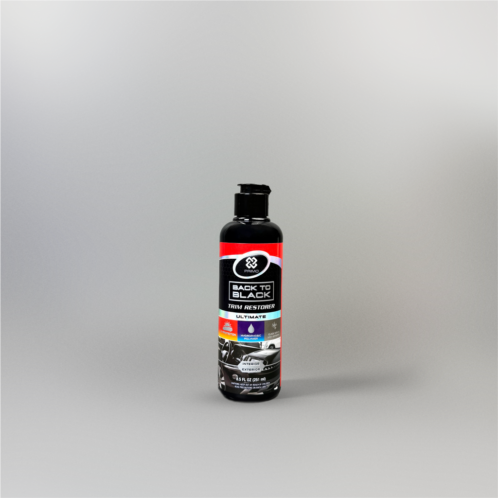 Back to Black Trim Restorer Dressing Plastic Rubber 251mL - Interior Exterior Trim Shiner & Conditioner