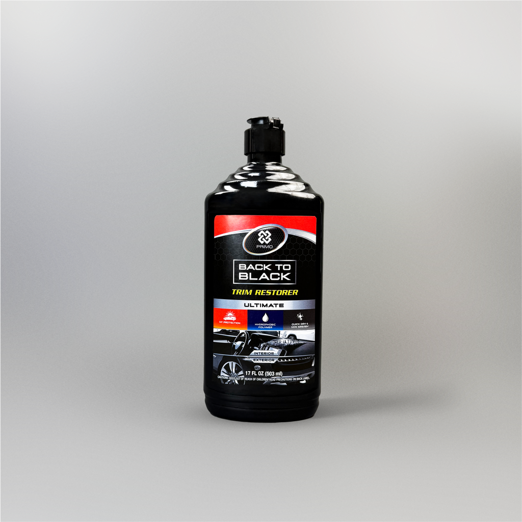 Back to Black Trim Restorer Dressing Plastic Rubber 503mL - Trim Polisher & Care
