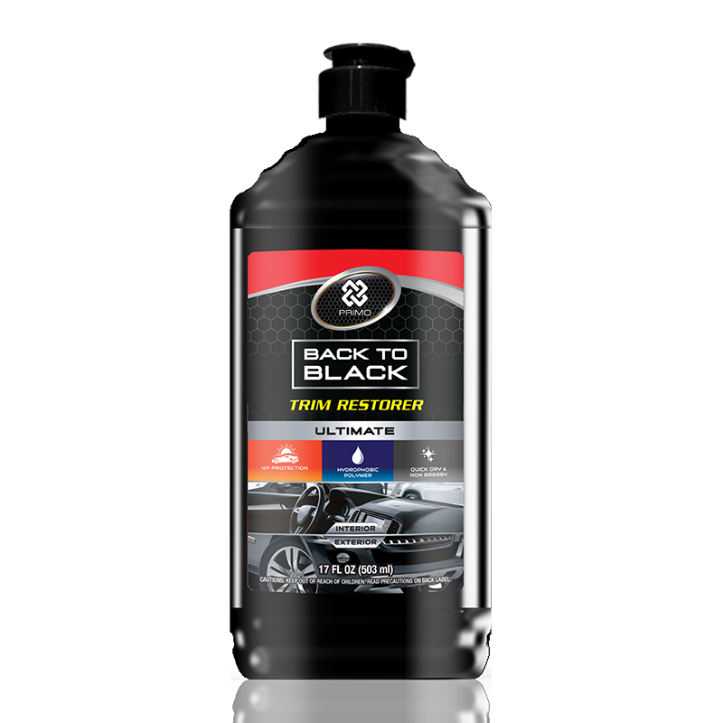 Ultimate Back to Black Trim Restorer Interior & Exterior 503mL
