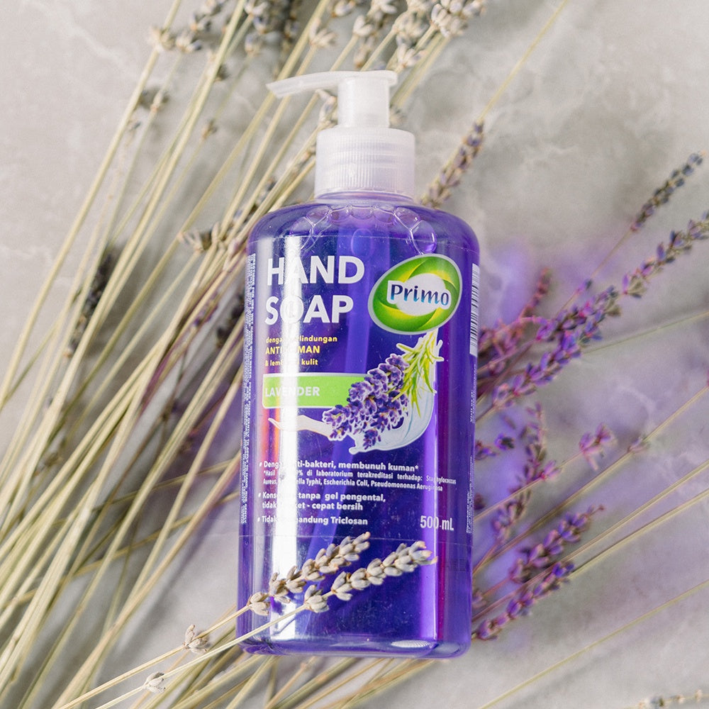 Handsoap Lavender 400mL -  Sabun Cuci Tangan Anti Bacterial