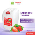Handsoap Strawberry 20L -  Sabun Cuci Tangan Anti Bacterial