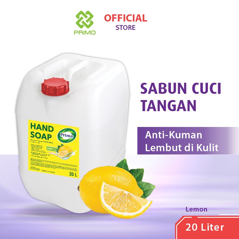 Handsoap Lemon 20L -  Sabun Cuci Tangan Anti Bacterial