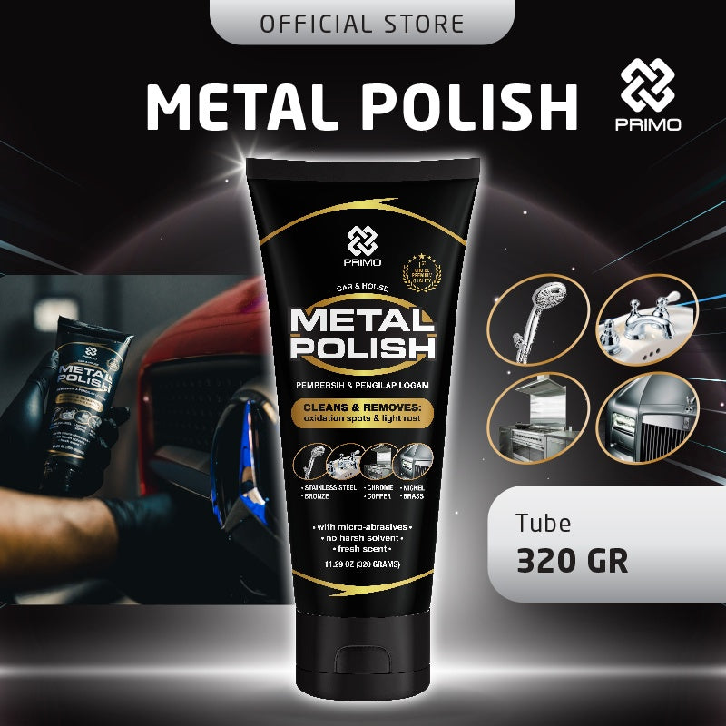 Metal Polish 320Gr - Metal Rust & Tarnish Remover & Metal Polish
