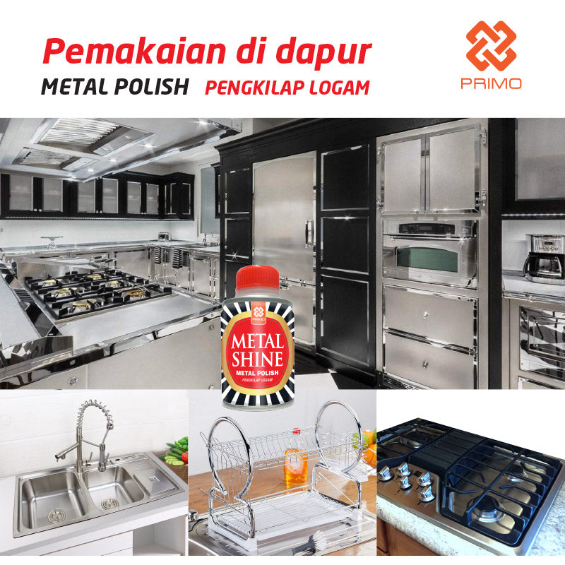 Metal Shine 100mL - Pembersih & Pengkilap Logam Serbaguna