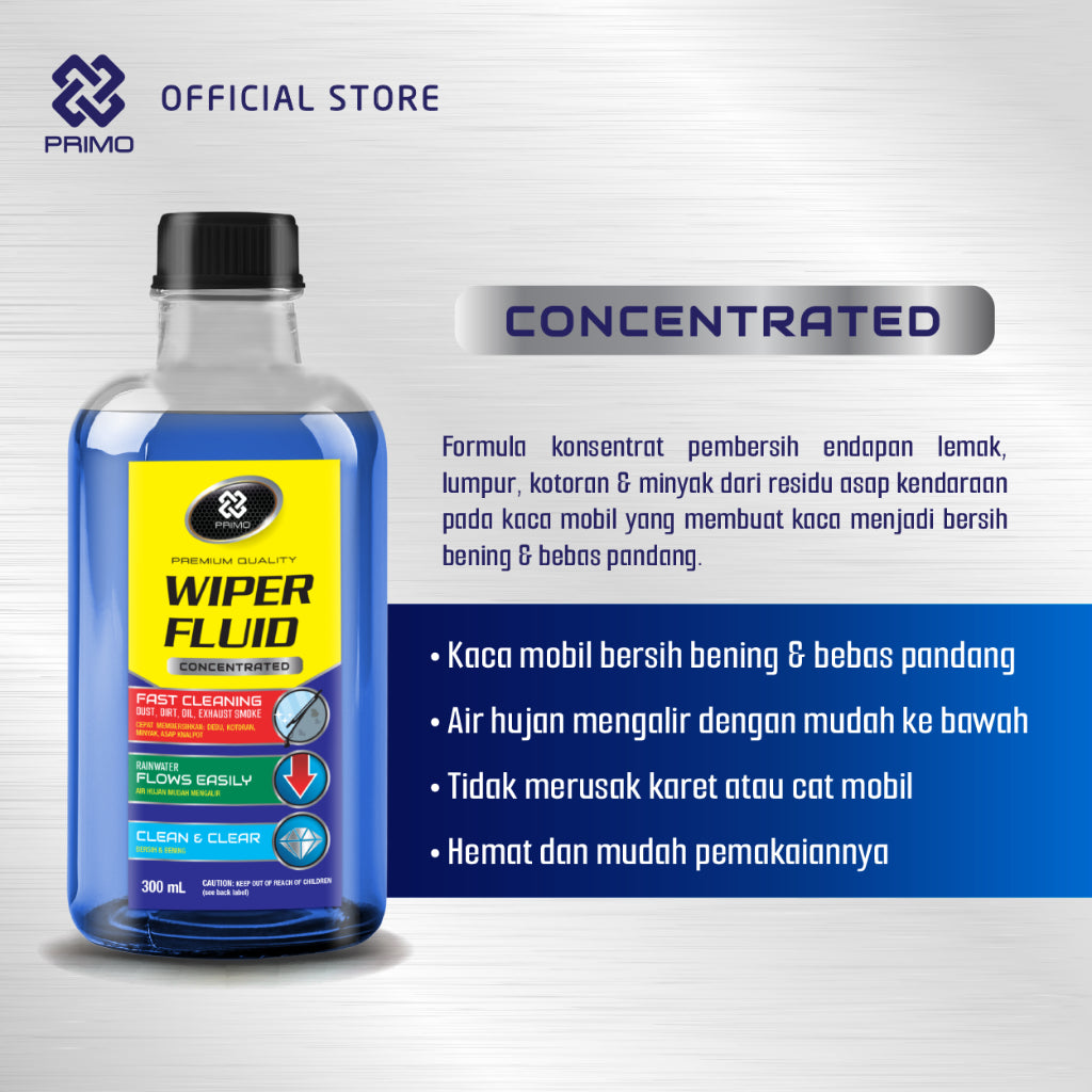Wiper Fluid 400mL - Cairan Wiper Mobil Concentrate