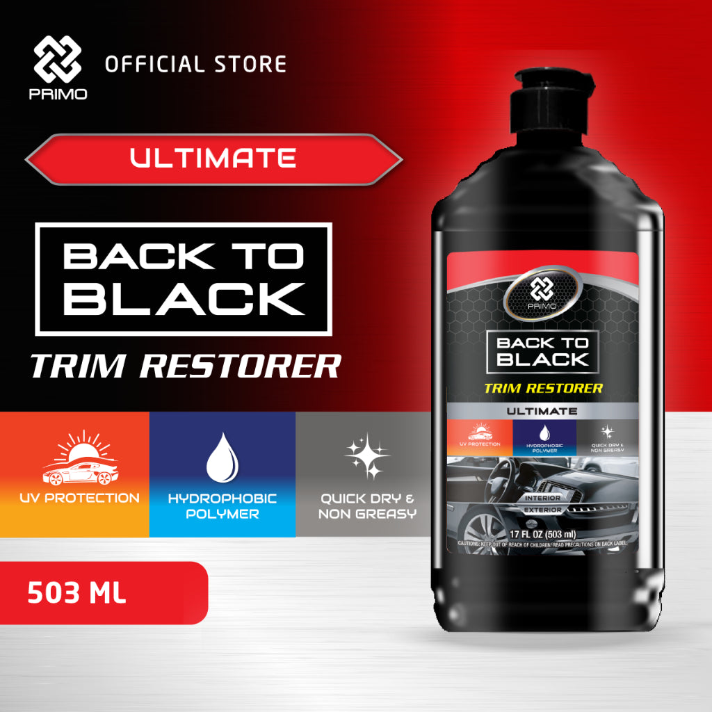 Back to Black Trim Restorer Dressing Plastik Karet 503mL - Pengkilap & Perawatan Trim