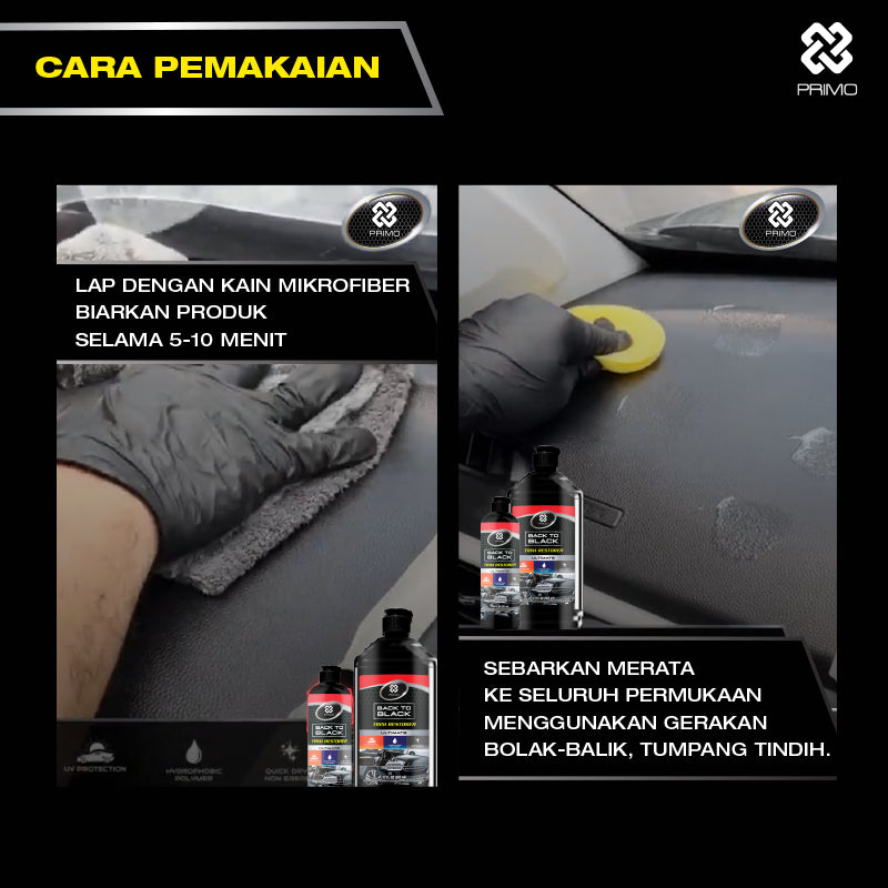 Back to Black Trim Restorer Dressing Plastik Karet 503mL - Pengkilap & Perawatan Trim