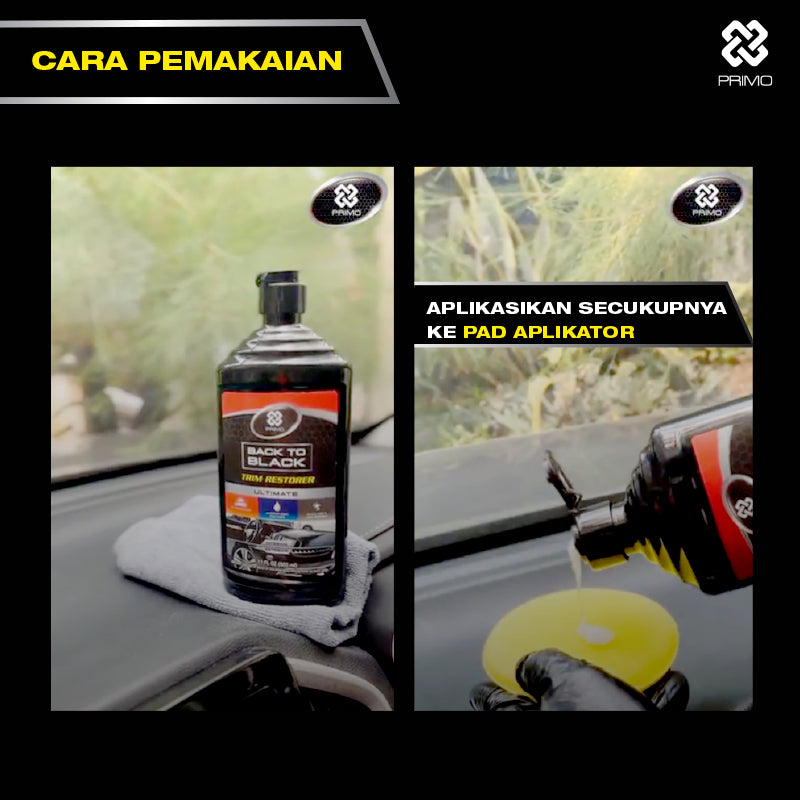 Back to Black Trim Restorer Dressing Plastik Karet 503mL - Pengkilap & Perawatan Trim
