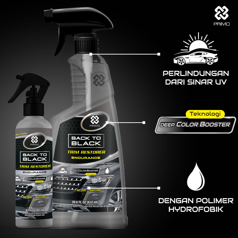 Back to Black Trim Restorer Endurance 251mL - Pengkilap & Perawatan Trim Exterior