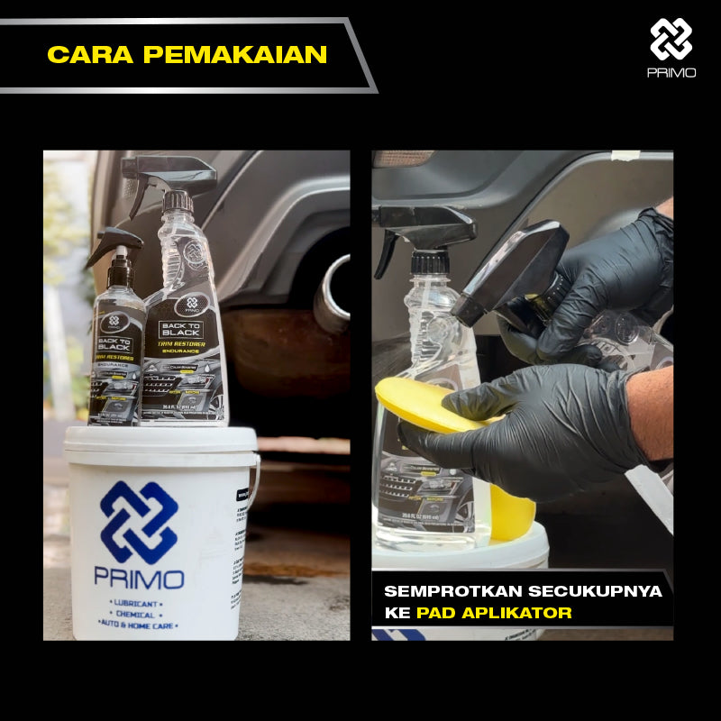 Back to Black Trim Restorer Endurance 251mL - Pengkilap & Perawatan Trim Exterior