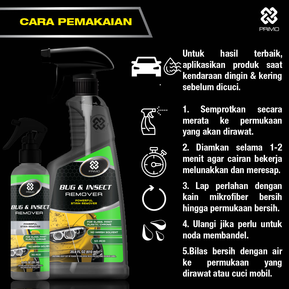 Bug & Insect Remover 251mL - Pembersih Noda Serangga