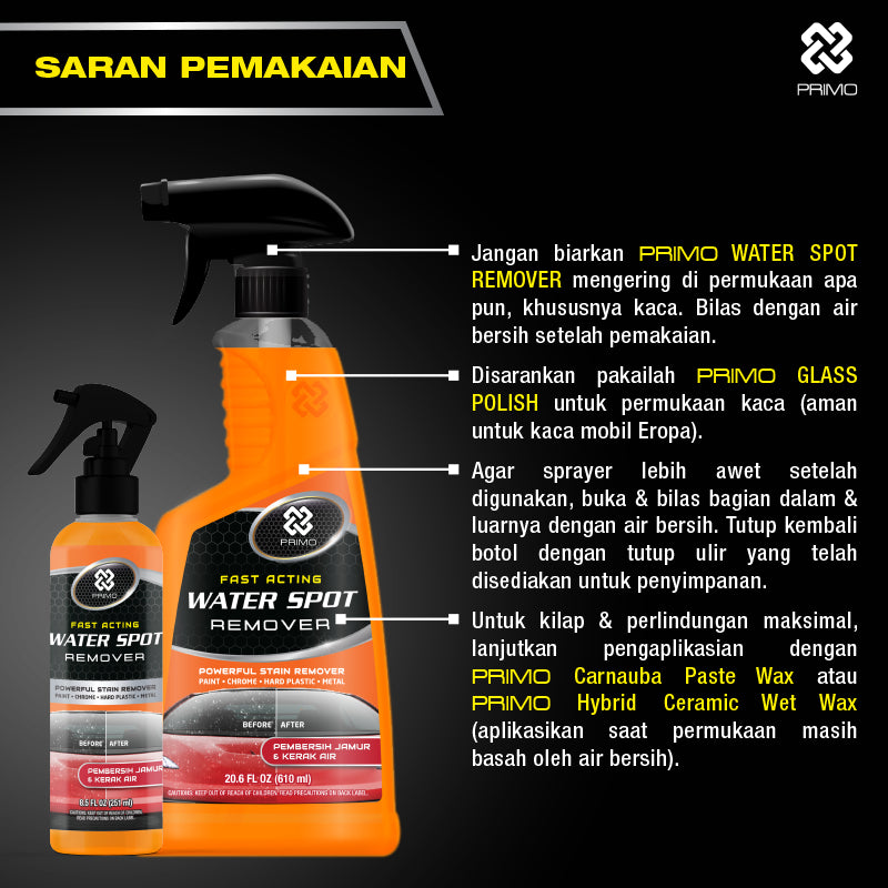 Waterspot Remover 610mL - For Cleaning Mildew & Limescale