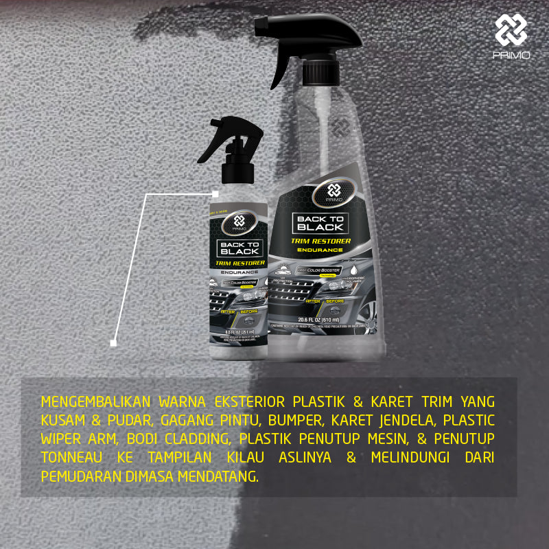 Back to Black Trim Restorer Endurance 251mL - Pengkilap & Perawatan Trim Exterior