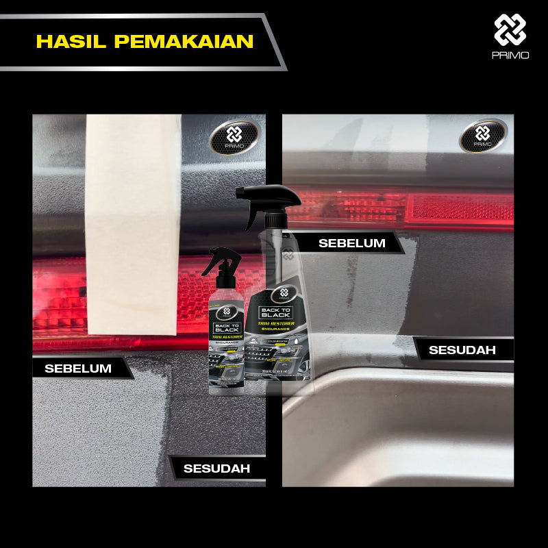 Back to Black Trim Restorer Endurance 251mL - Pengkilap & Perawatan Trim Exterior