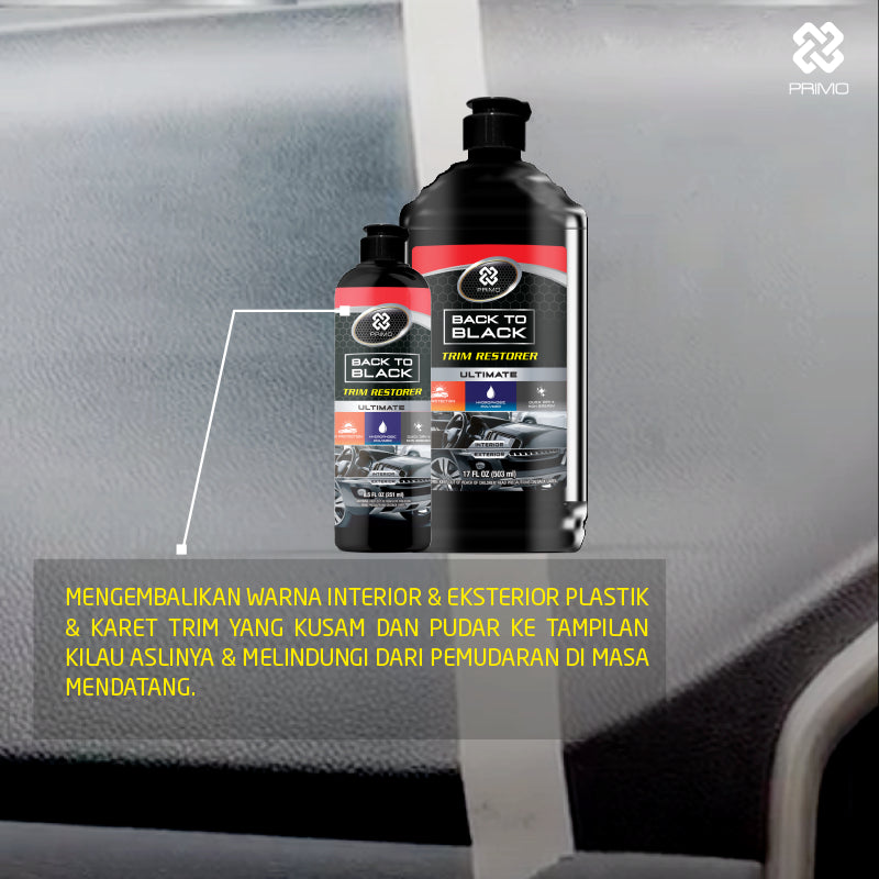 Back to Black Trim Restorer Dressing Plastik Karet 503mL - Pengkilap & Perawatan Trim