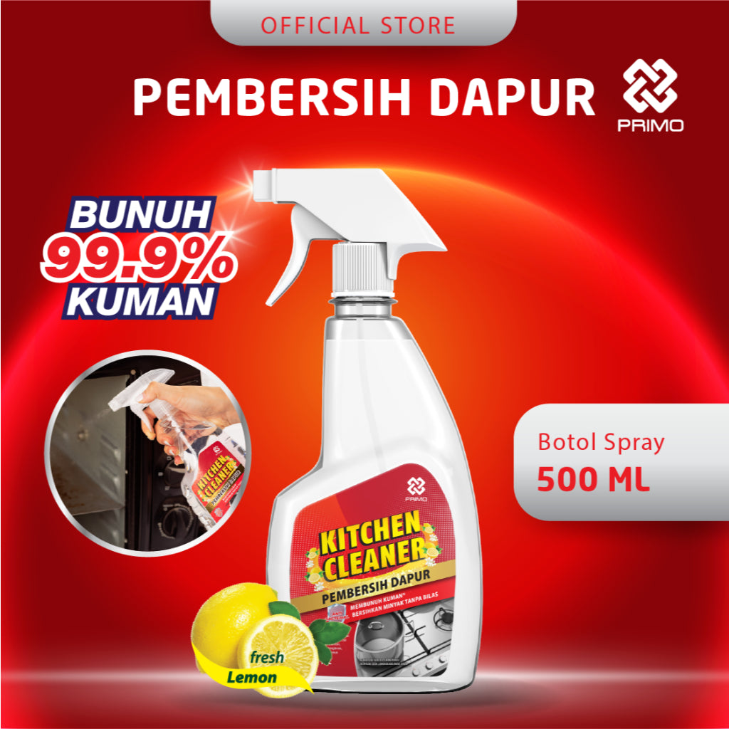 Kitchen Cleaner 500mL - Pembersih Kulkas dan Pembersih Minyak Dapur Anti Kuman