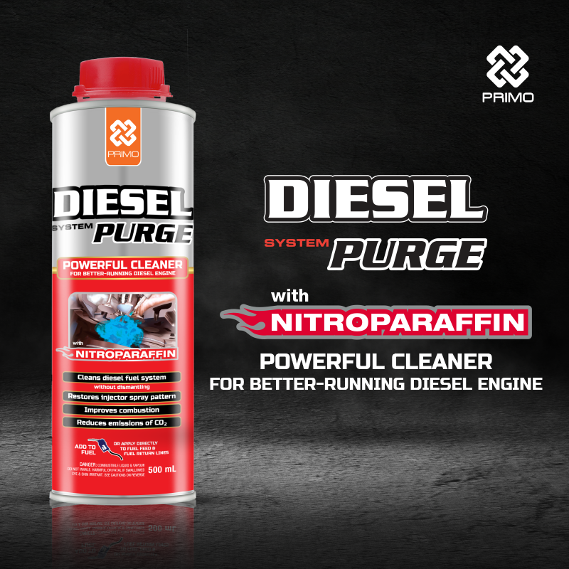 Diesel Purge 4L - Obat Tune Up Pembersih Sistem Bahan Bakar Mesin Diesel Tanpa Bongkar