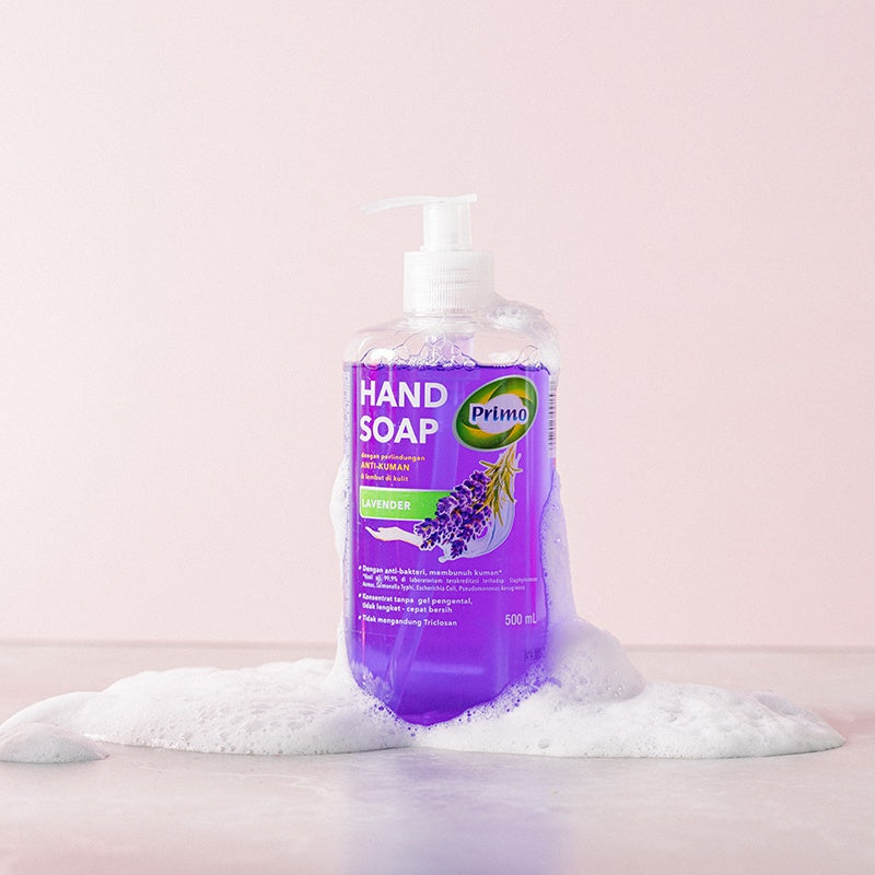 Handsoap Lavender 400mL -  Sabun Cuci Tangan Anti Bacterial